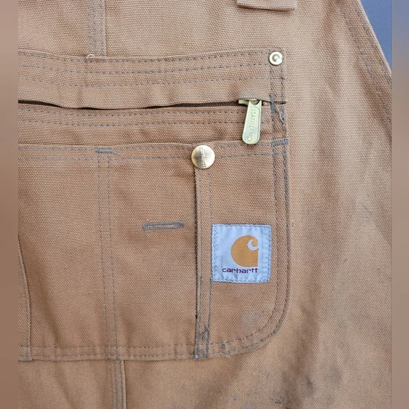 Carhartt work bibs/overalls - Picture 10 of 12